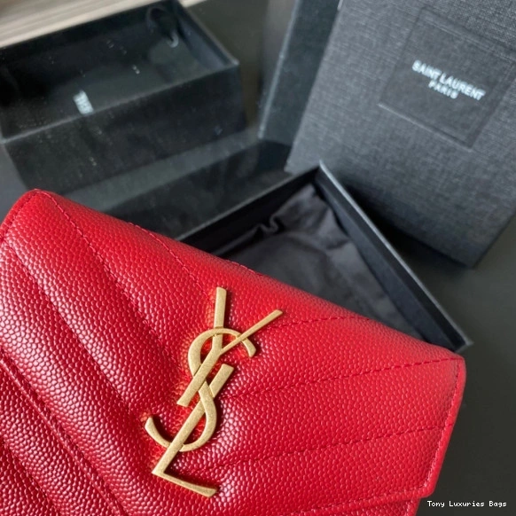 Tony Luxuries WALLET SMALL YSL ENVELOPE MONOGRAM IN 0823